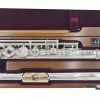 Miyazawa BR958-1 Flute with 14K Lip Plate and C# Trill Key 2