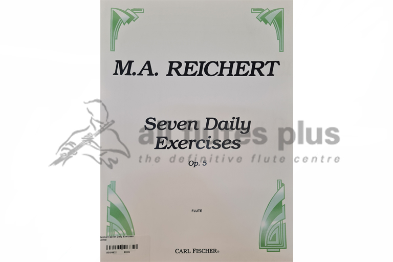 Reichert Seven Daily Exercises Op 5 for Flute