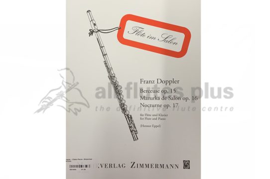 Doppler Three Salon Pieces-Flute & Piano