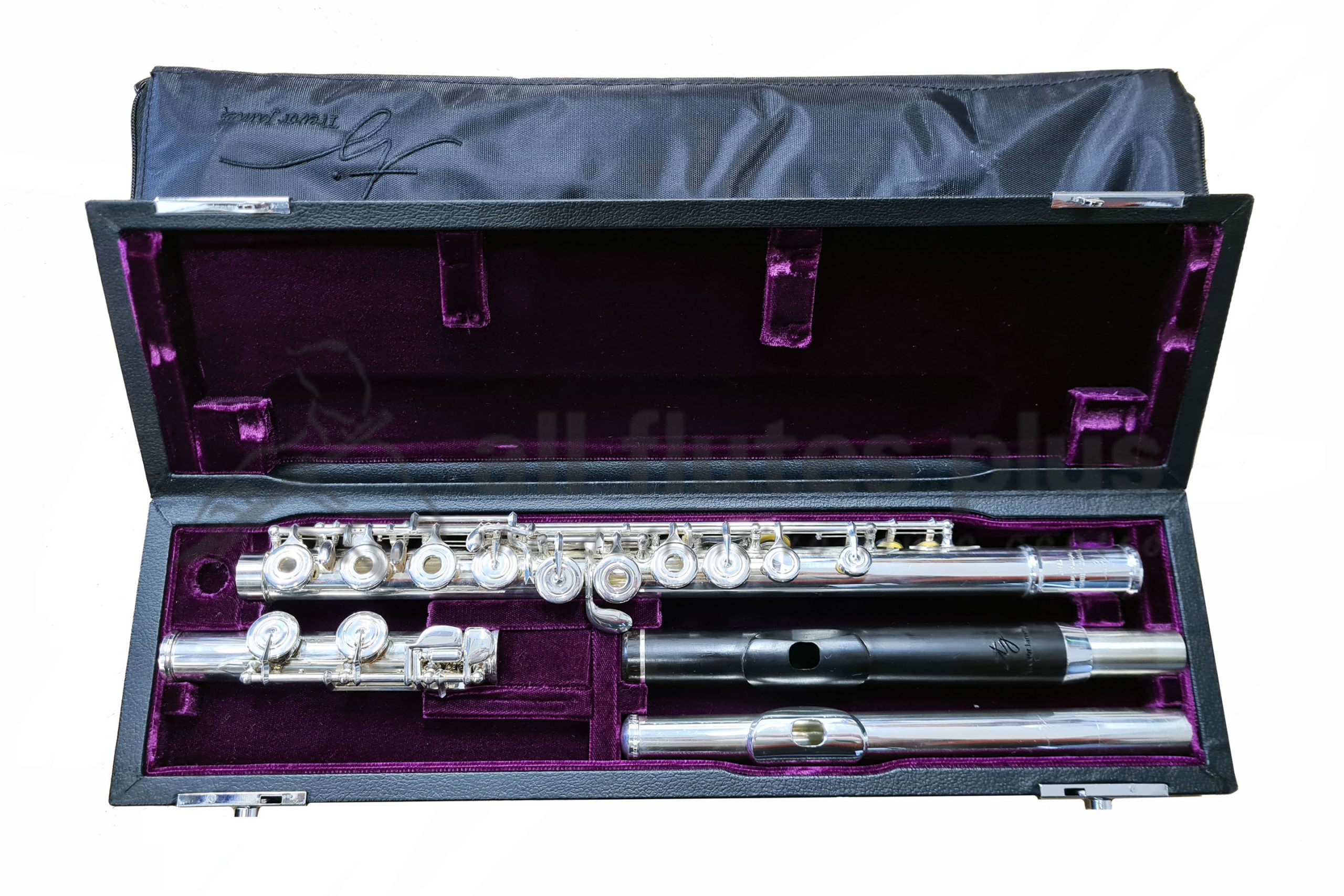 Trevor James Cantabile Flute with Silver Headjoint and Grenadilla Wood Headjoint