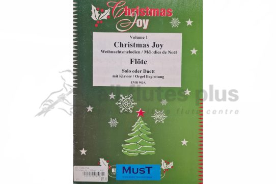 Christmas Joy Volume 1-Flute Solo or Duet with Piano