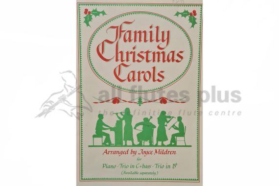 Family Christmas Carols for Piano arr by Mildren