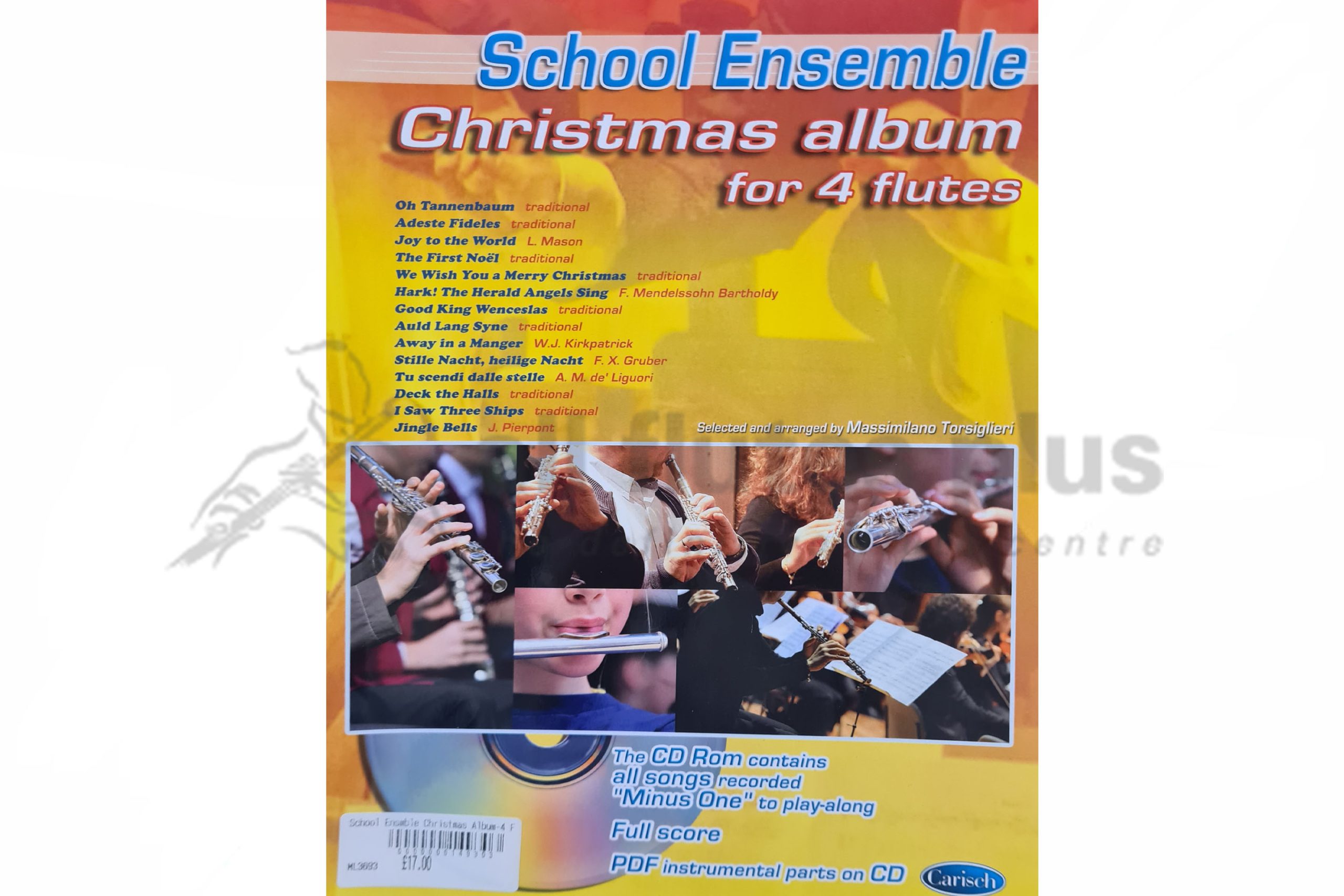 School Ensemble Christmas Album for Four Flutes