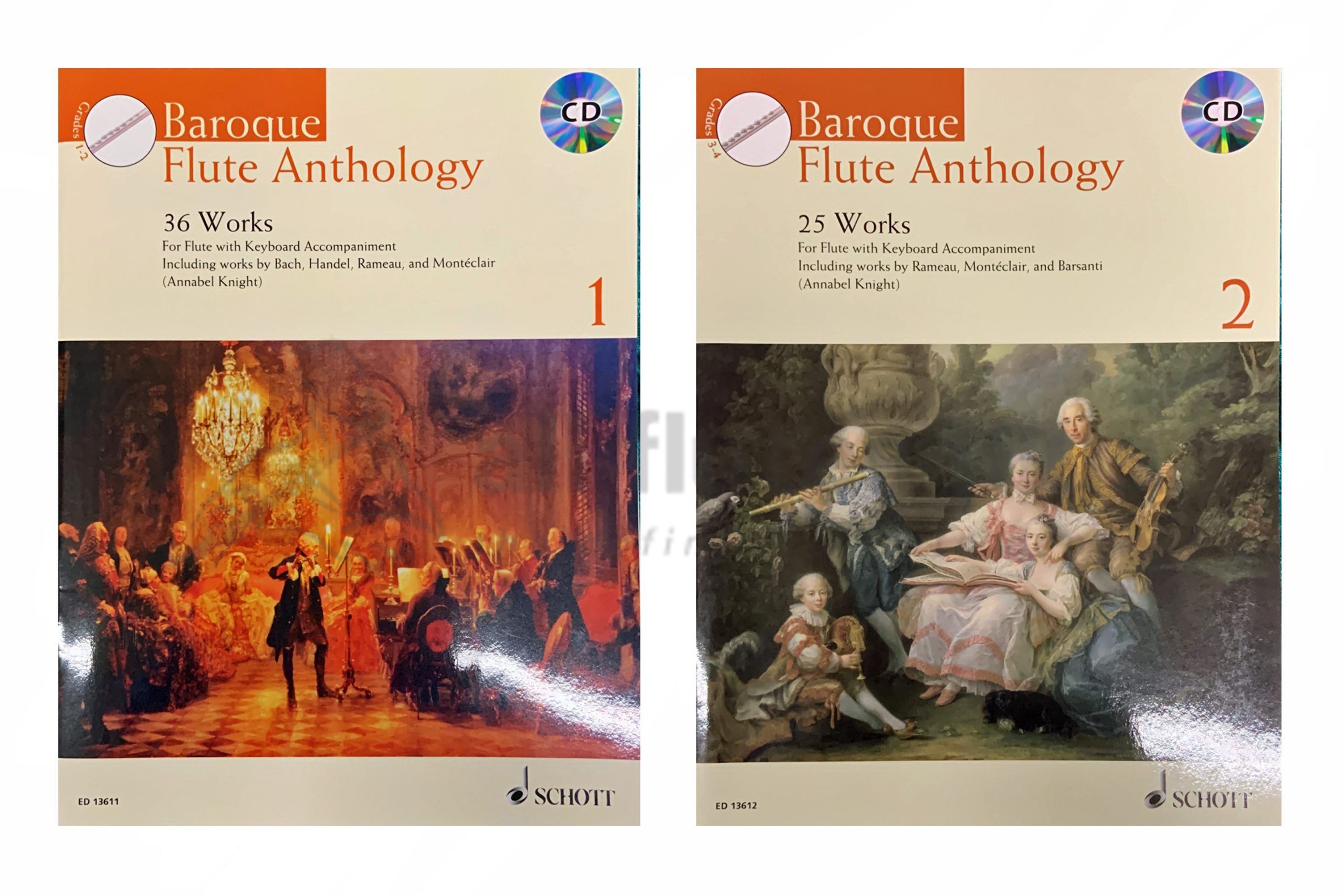 Baroque Flute Anthology with CD