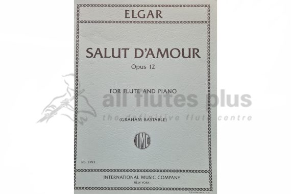 Elgar Salut D'Amour for Flute & Piano