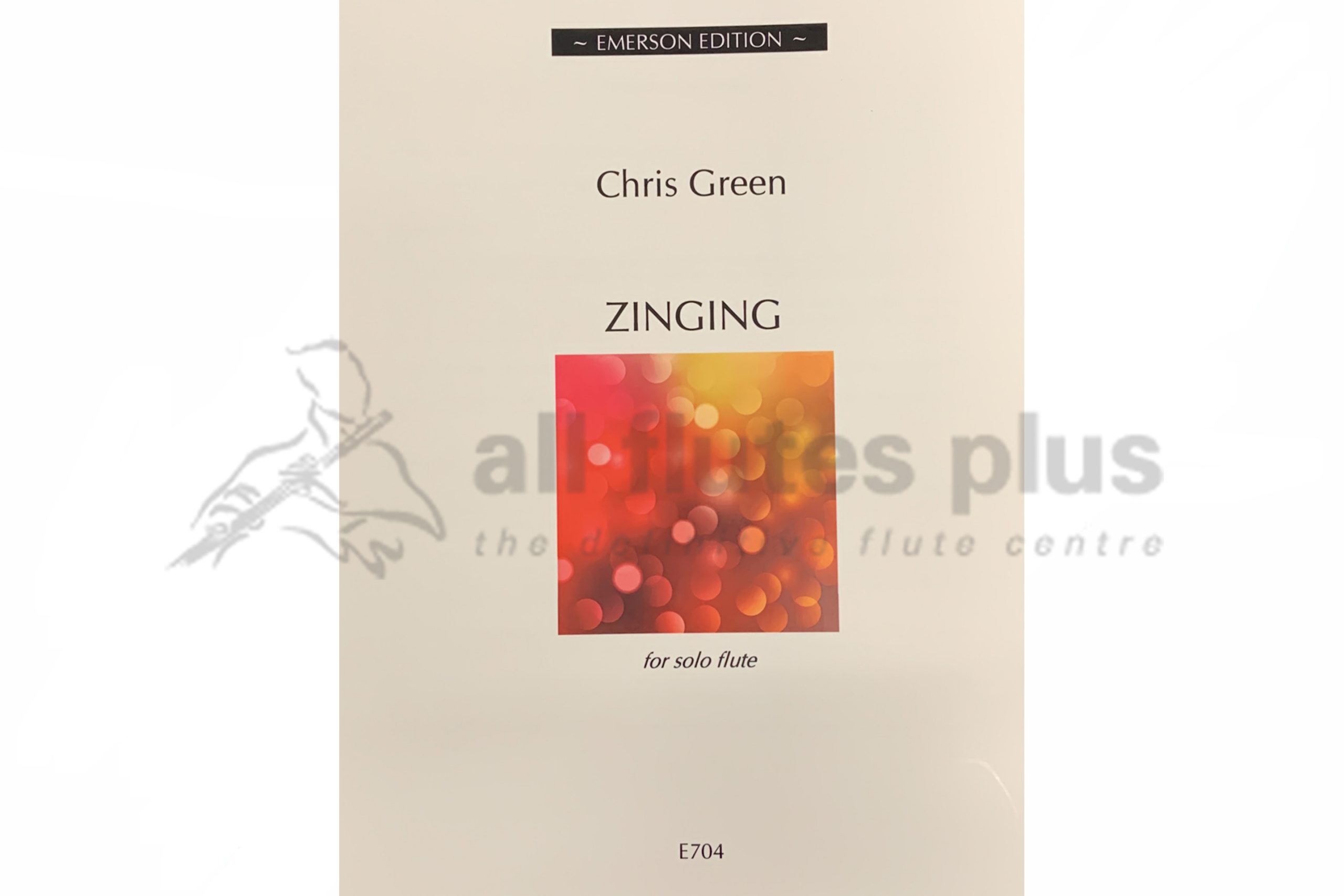Zinging for Solo Flute-Chris Green