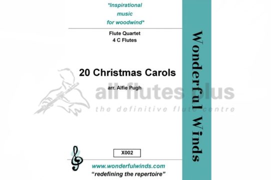 20 Christmas Carols for Flute Quartet