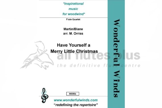 Have Yourself a Merry Little Christmas for Mixed Flute Quartet