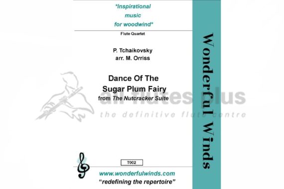 Tchaikovsky Dance of the Sugar Plum Fairy for Flute Quartet