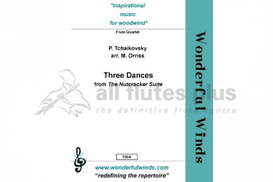 Tchaikovsky The Nutcracker Suite for Flute Quartet