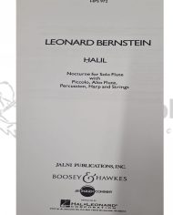 Bernstein Nocturne for Flute Score-Inside Cover