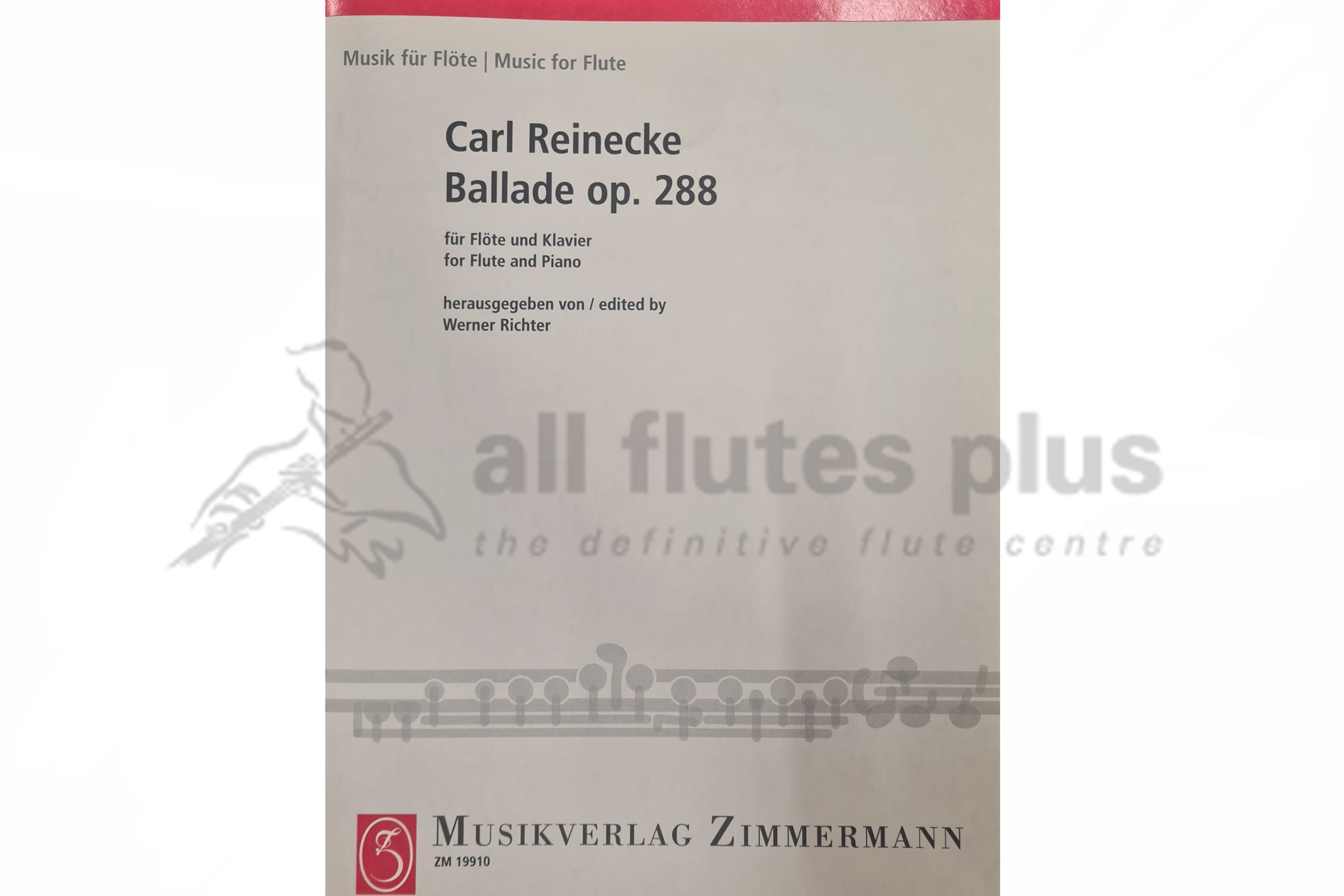 Reinecke Ballade Op 288 for Flute & Piano
