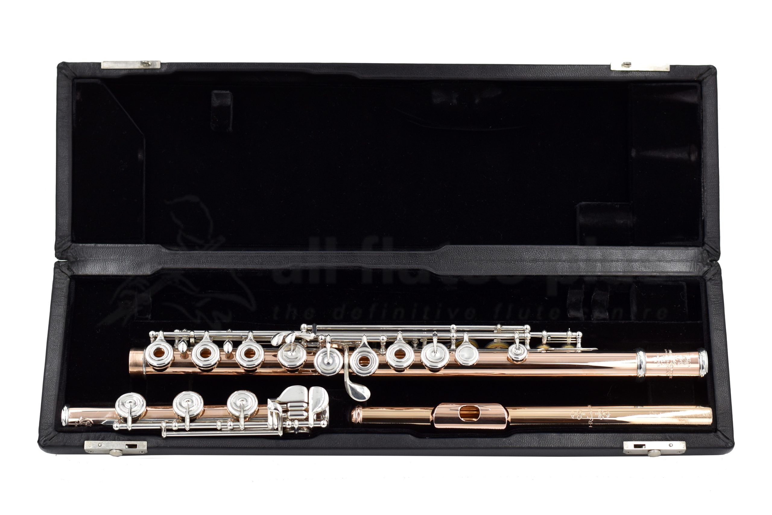 Brannen-Cooper 14K Rose Gold Pre-Owned Flute with 18K Rose Gold Lafin Headjoint-c9013