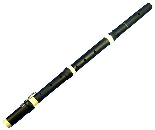 Aulos AF1 Plastic Baroque Flute (Excellent imitation grenadilla wood flute)