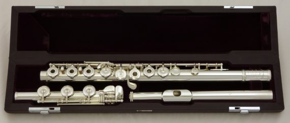Muramatsu DS Model Flute with B Foot and Open Holes